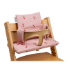 Afwasbare hoes eetstoel - Stoelverkleiner cherry soft rose 